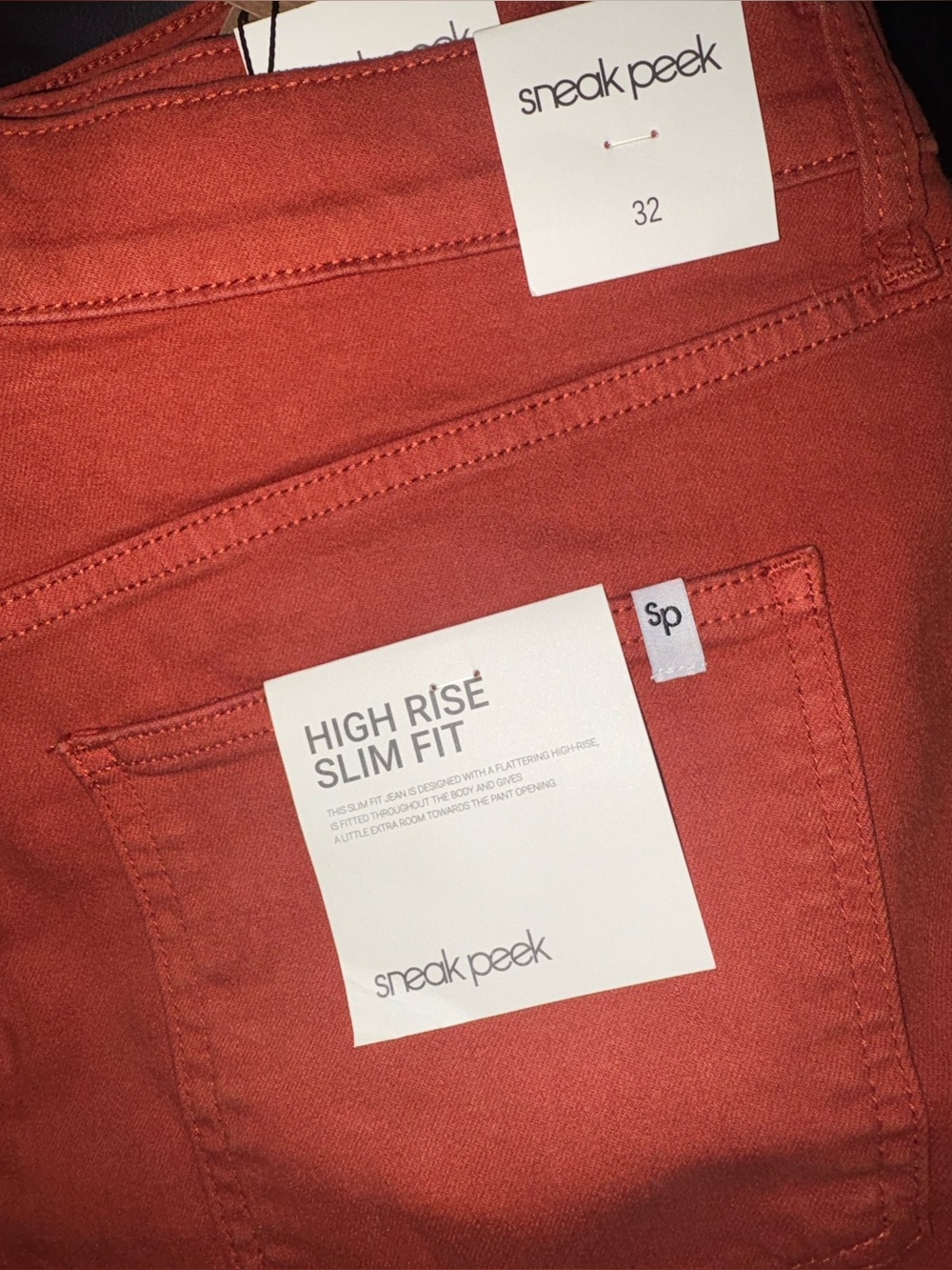 Sneak Peek NWT High Rise Slim Fit Jeans – Boutique - Picture 13 of 16